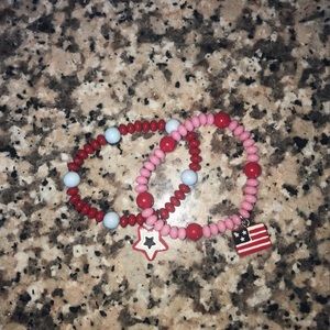 Patriotic/4th of July Bracelets